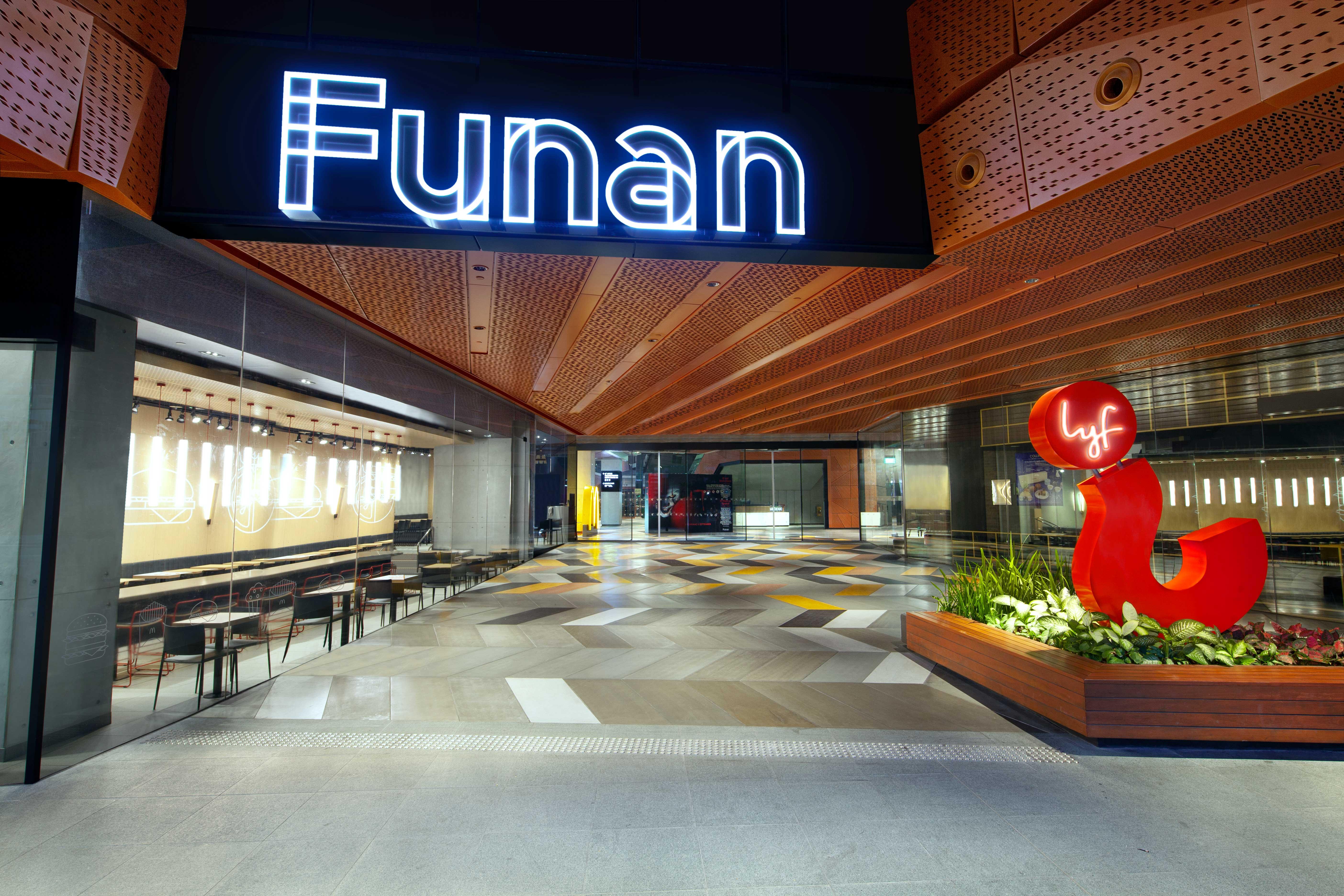 Lyf Funan Сингапур Экстерьер фото